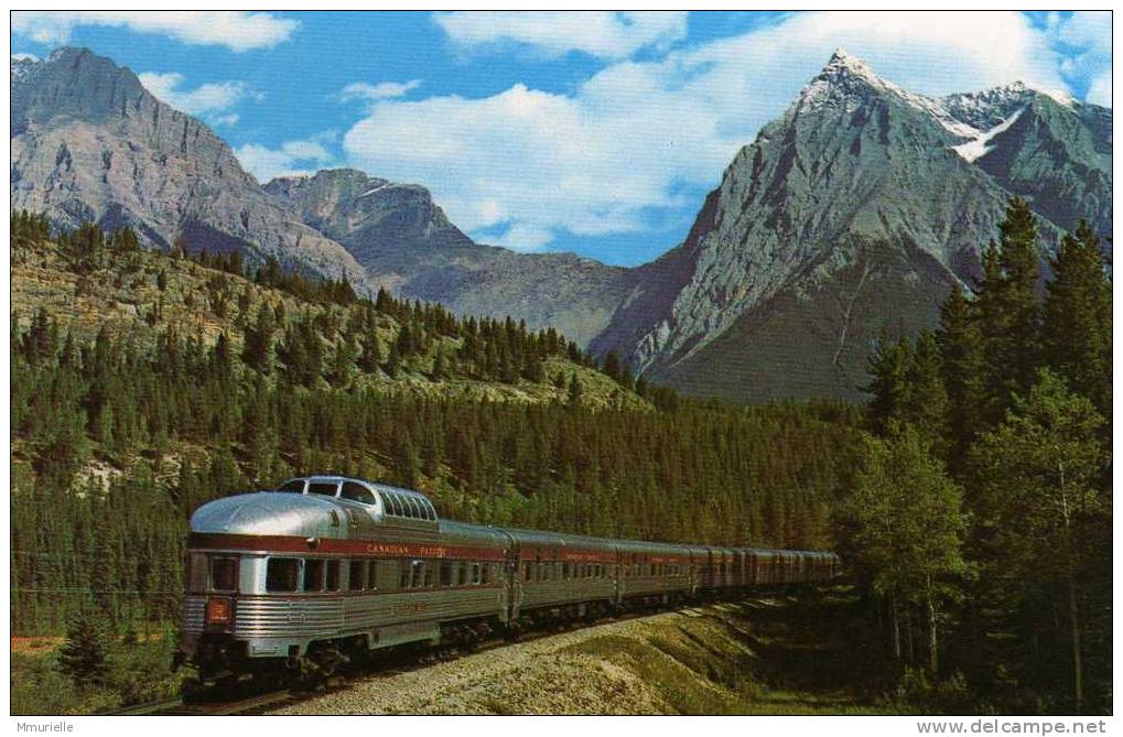 CANADIAN PACIFIC'S SCENIC DOME STREAMLINER-MB - Treinen