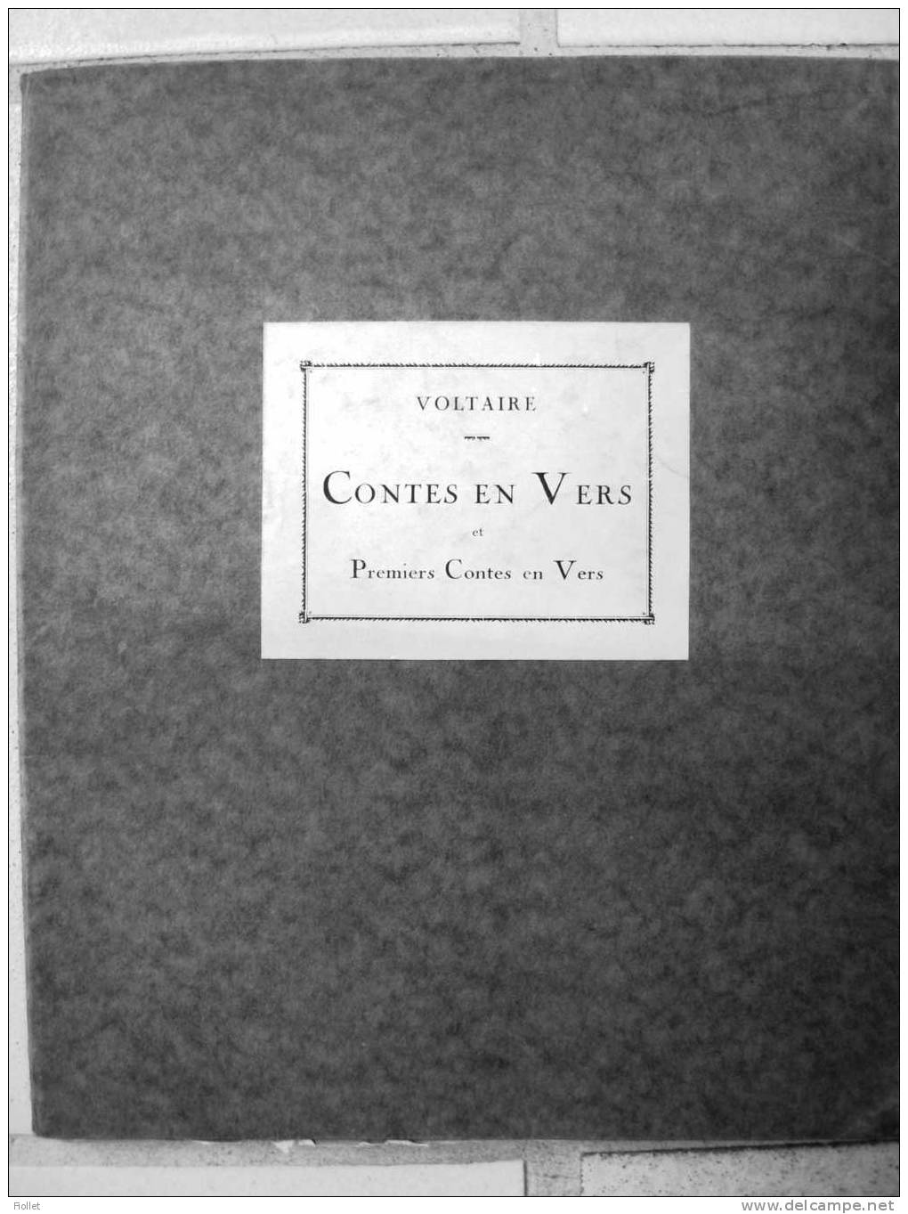 LIVRE ILLUSTRE HENRI FARGE VOLTAIRE CONTES EN VERS - French Authors