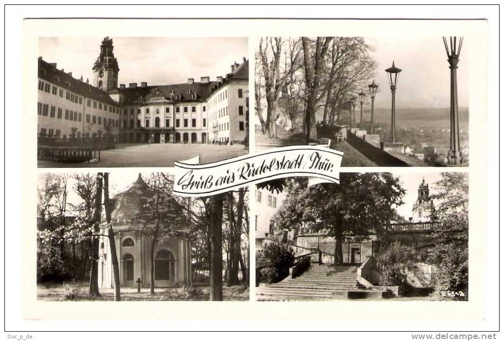 Deutschland - Rudolstadt - 1956 - Rudolstadt