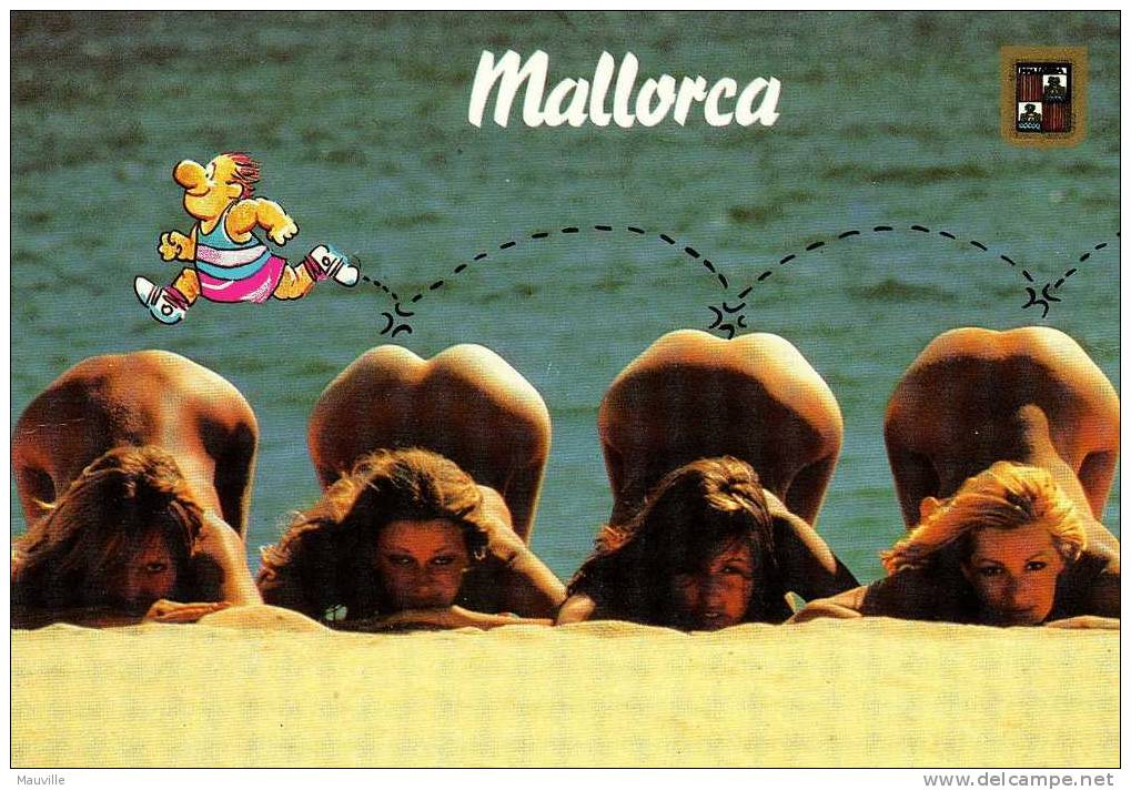 MALLORCA Desnudo, Nude, Nu, Nackt - Fesses - Mallorca