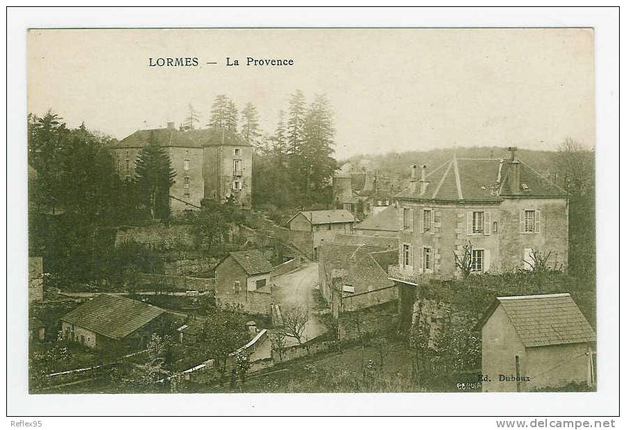 LORMES - La Provence - Lormes