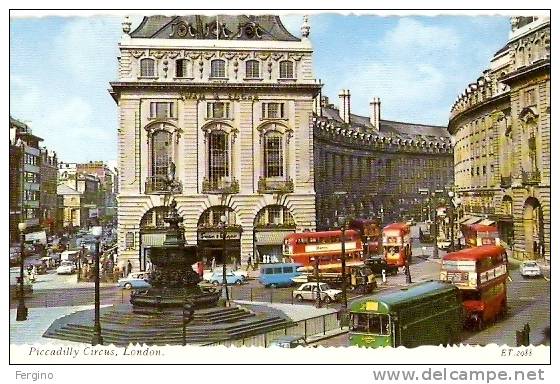 1462 - LONDON (INGHIILTERRA) - Piccadily Circus Con Pulmann - Piccadilly Circus