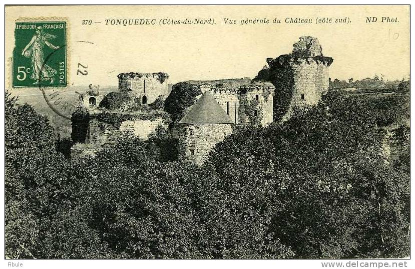 22- LANNION Vue Du Château De Tonquédec - Lannion