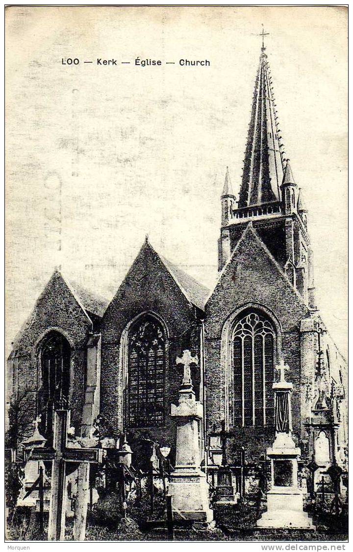 16449. Nederland Holanda. Provinz Gelderland. LOO Kerk. Cementerio - Lo-Reninge