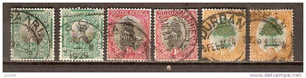 South Africa 1926  (o) 1st Issue Perf 14.5 X 14 - Gebraucht