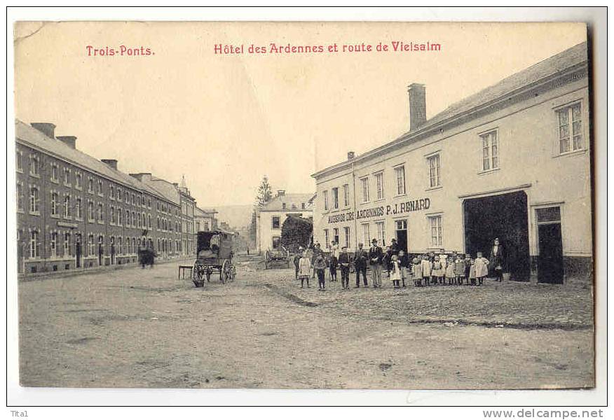 10716 - TROIS-PONTS - Hôtel Des Ardennes Et Route De Vielsalm - Trois-Ponts