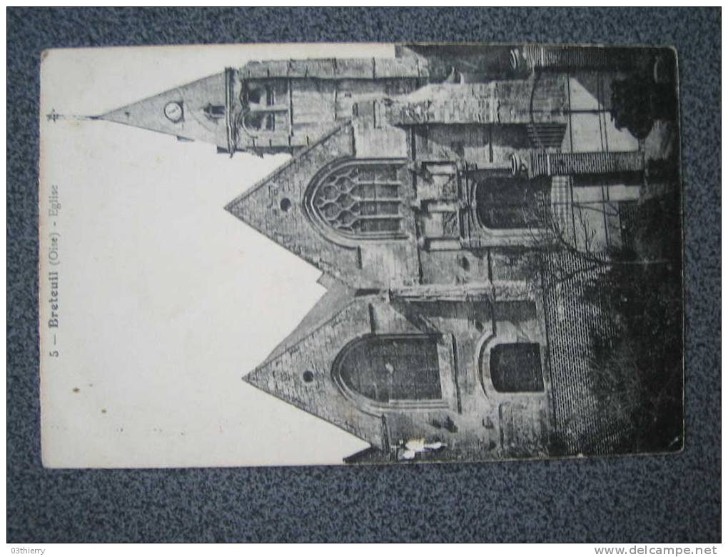 CPA 60-BRETEUIL-EGLISE-1908- - Breteuil