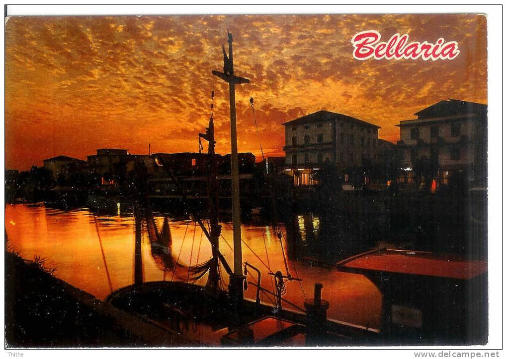 BELLARIA - Porto Canale Al Tramonto - Rimini