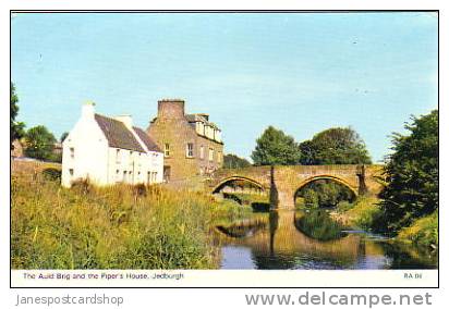 JEDBURGH - Old Brig & Pipers House - Roxburghshire - Scotland - Roxburghshire