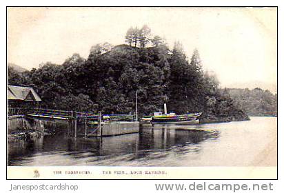 The Pier LOCH KATRINE  - Stirlingshire  - Scotland - Stirlingshire