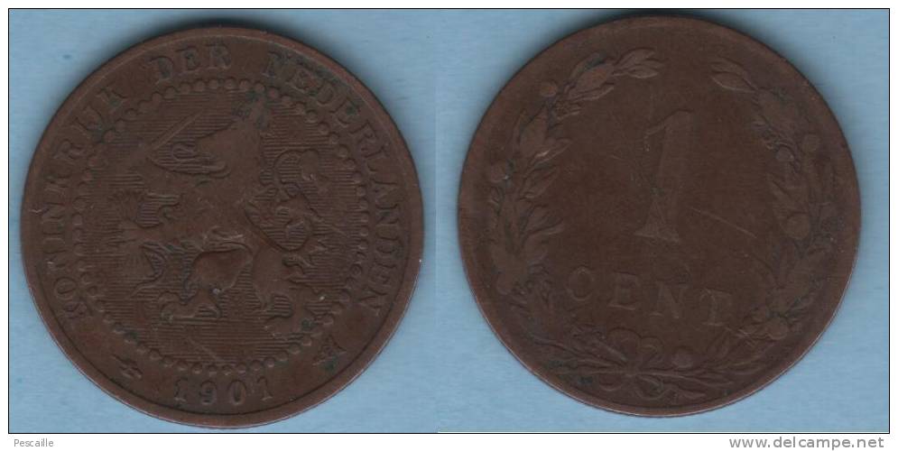 NEDERLAND - 1 CENT 1901 - WILHELMINA - 1 Cent