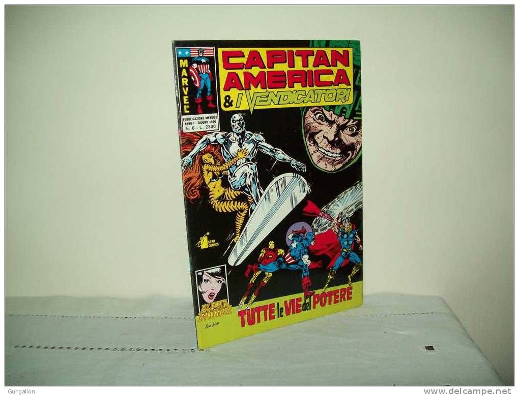 Capitan America (Star Comics 1990) N. 6 - Super Eroi