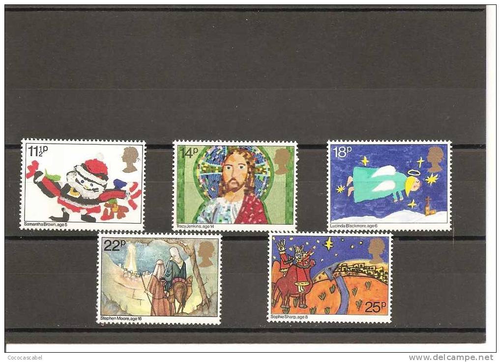 Gran Bretaña/ Great Britain Nº Yvert 1011-15 (MNH/**). - Ungebraucht