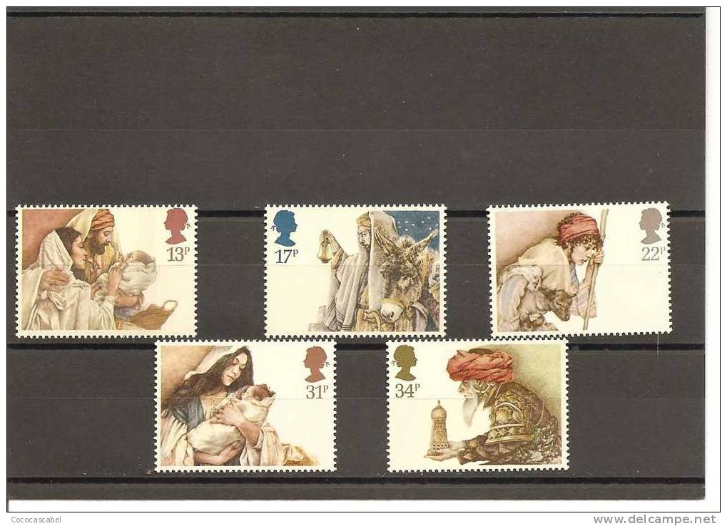 Gran Bretaña/ Great Britain Nº Yvert 1163-67 (MNH/**). - Ungebraucht