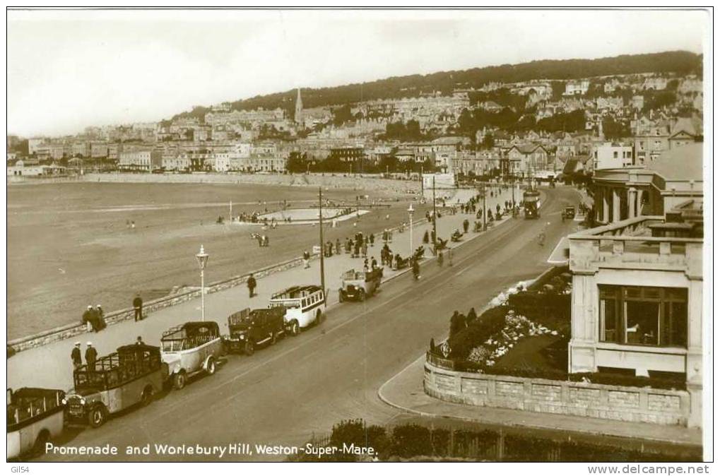 Promenade And Worlebury Hill , Weston Super Mare  - Mx35 - Weston-Super-Mare