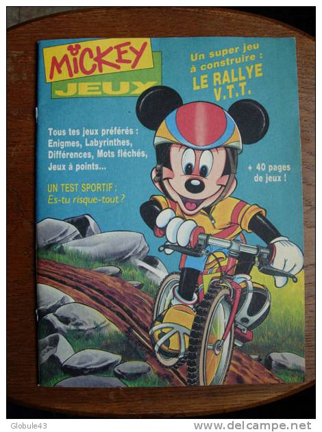 MICKEY JEUX 1991 - Disney