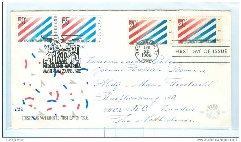 200 Jaar NEDERLAND - AMERIKA VLUCHT 1982 (1122) - Airmail