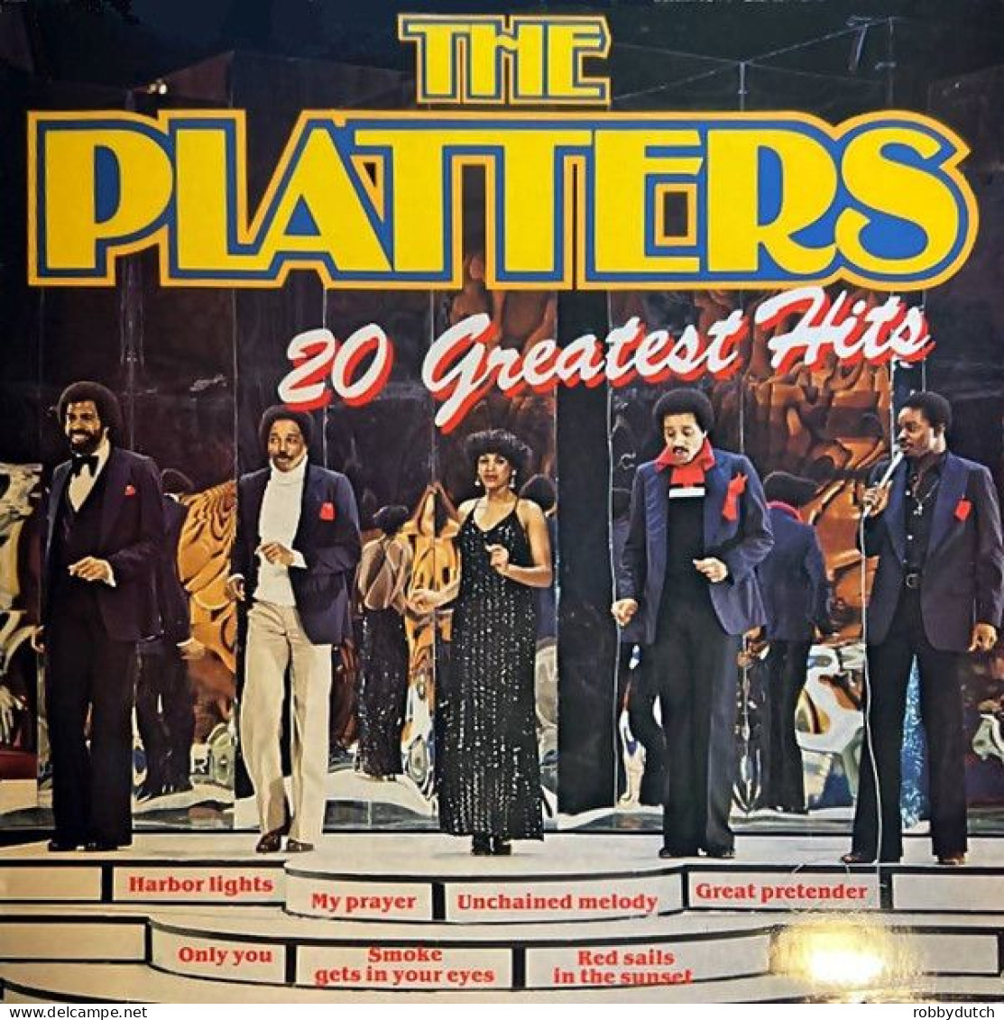 * LP *  THE PLATTERS - 20 GREATEST HITS - Soul - R&B