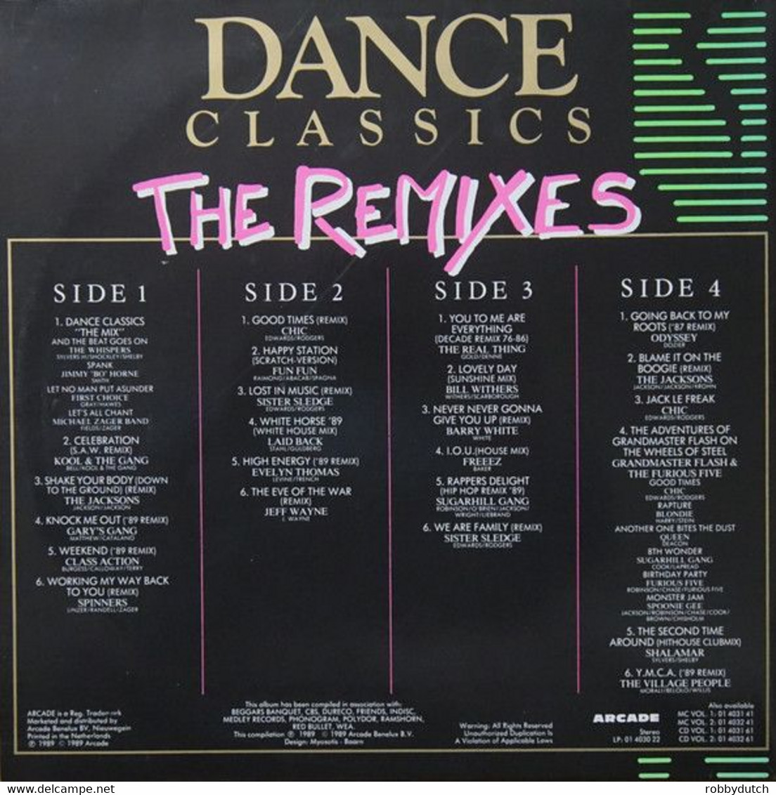 * 2LP *  DANCE CLASSICS - THE REMIXES - Dance, Techno En House