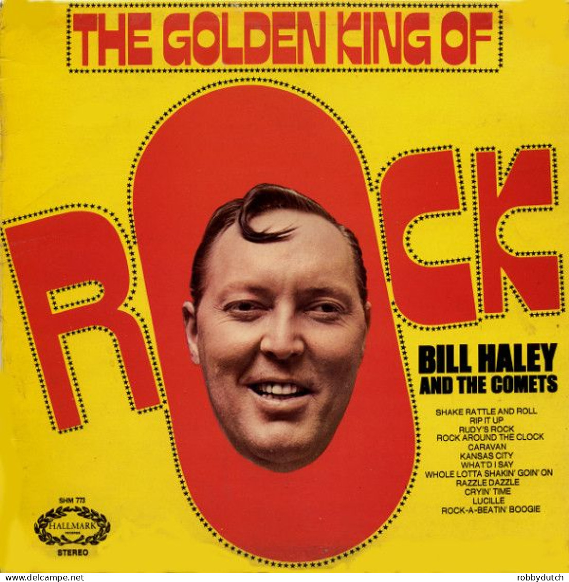 * LP *  BILL HALEY & THE COMETS - THE GOLDEN KING OF ROCK (U.K. 1971) - Rock