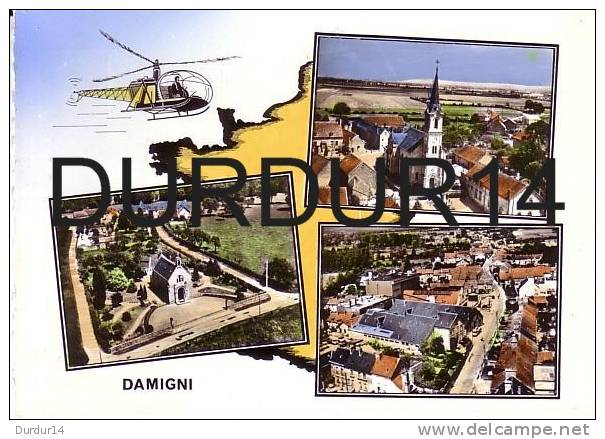 DAMIGNY ( Orne).     ( Multi-Vues / N°:  170  /  Édition LAPIE ) - Damigny
