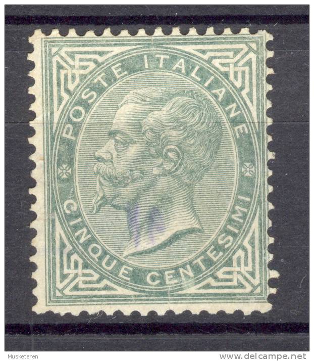 Italy Kingdom 1863 Mi. 16 King Viktor Emanuel II MNG €1700,- - Ungebraucht