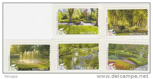 Australia-2009 Parks & Gardens Self-adhesive Set MNH - Ongebruikt