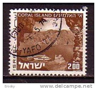 J4821 - ISRAEL Yv N°470 - Usados (sin Tab)