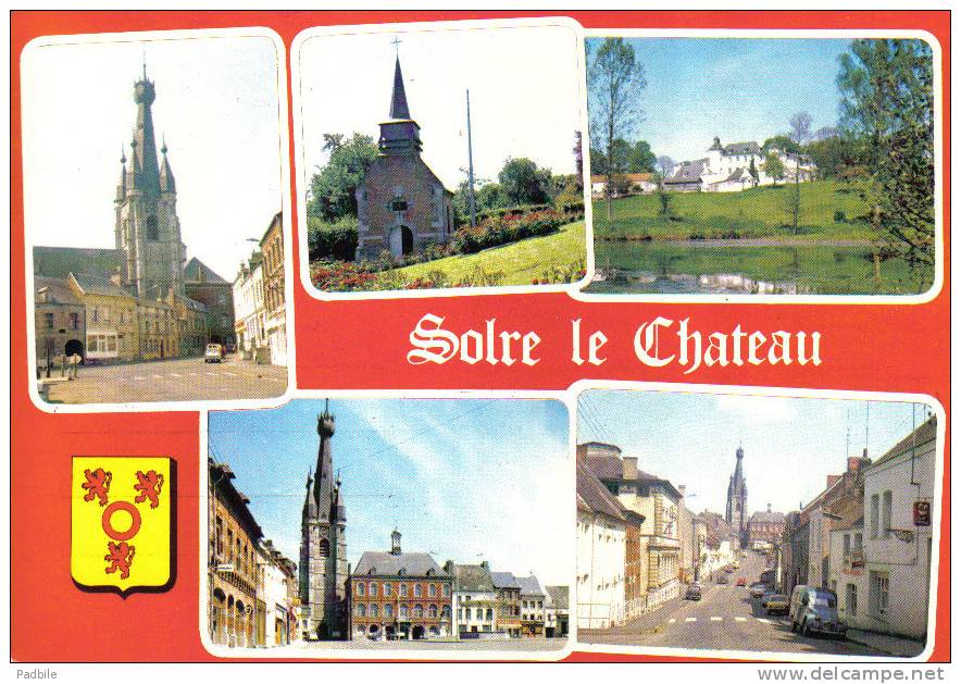Carte Postale  59.  Solre-le-Chateau  Trés Beau Plan - Solre Le Chateau