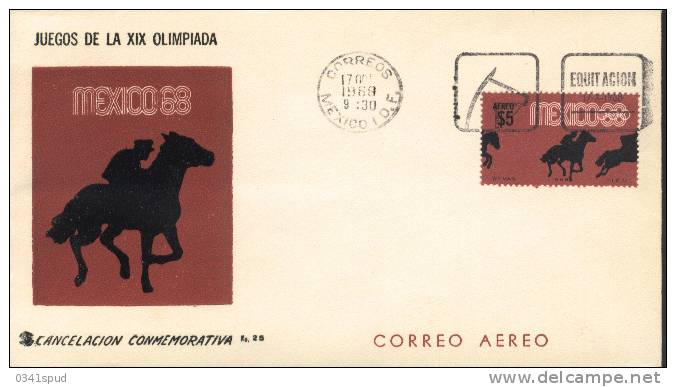 Jeux Olympiques1968  Mexico  Concours Hippique Concorso Ippico Horse-show - Verano 1968: México