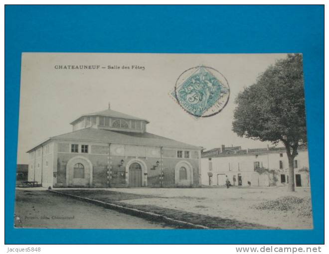 16) Chateauneuf - Salle Des Fétes    - Année 1907  -  EDIT  Perois - Chateauneuf Sur Charente