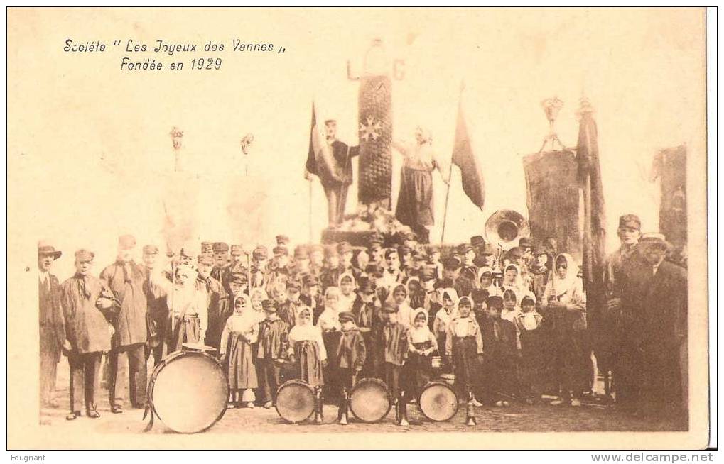 BELGIQUE : 1930:LIEGE;Société " Les Joyeux Des Vennes" Fondée En 1929. - Música