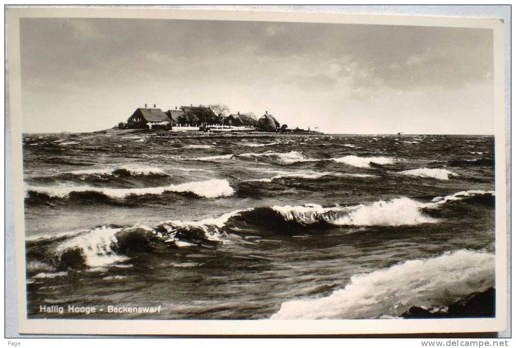 Hallig Hooge,Backenswarf,1960 - Nordfriesland