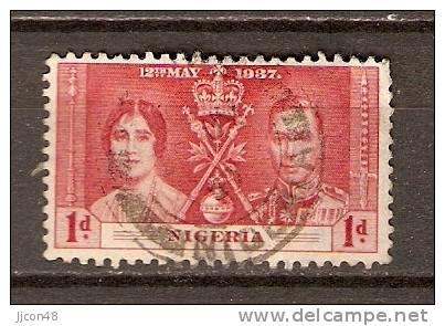 Nigeria 1937  Coronation 1d  (o) - Nigeria (...-1960)