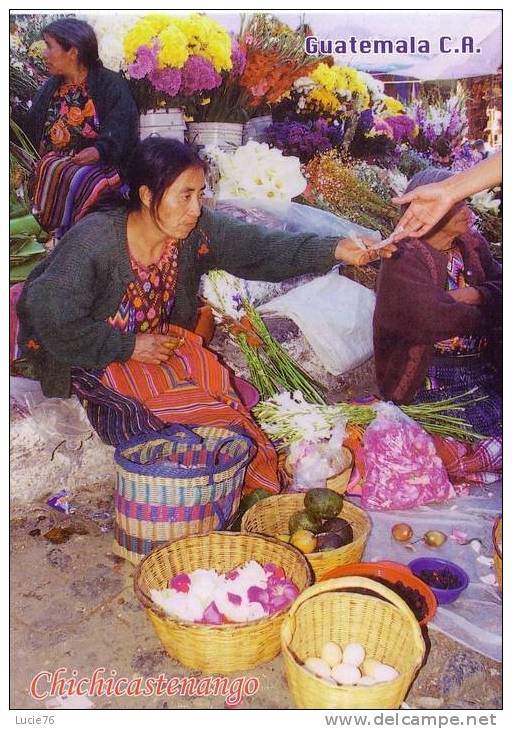 GUATEMALA - Mercado De Flores, Chichicastenango, Quiché - Guatemala
