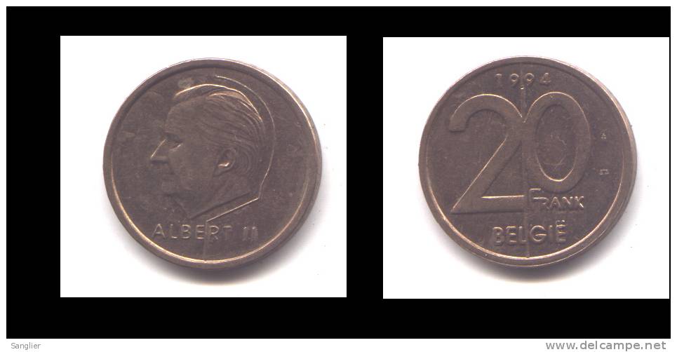 20 FR 1994 FL - 20 Francs