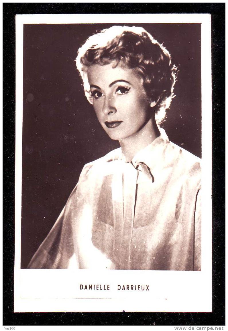 DANIELLE DARRIEUX ** Véritable Original Photo 1X  - Old. - TV-Reeks