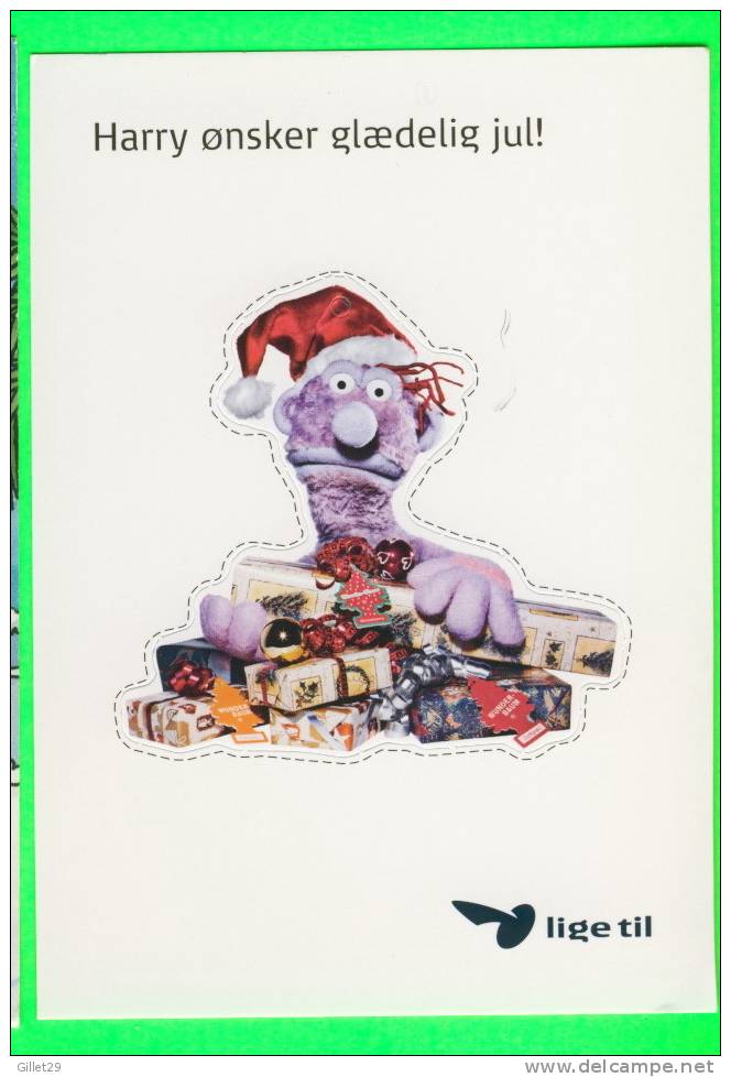 PÈRE NOEL - CARTE PUZZLE - HARRY - GO-CARD - SANTA CLAUS - - Santa Claus