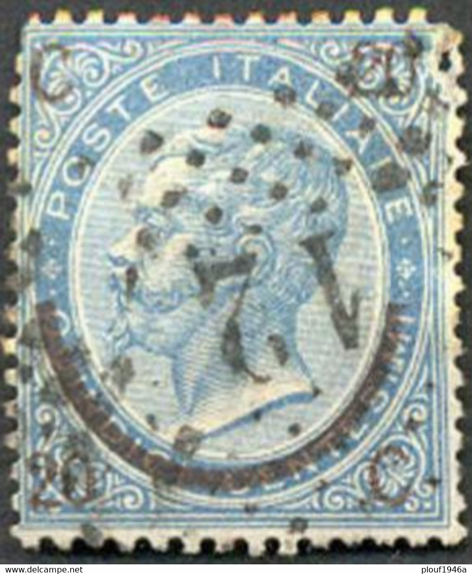 Pays : 247 (Italie : Victor-Emmanuel II)  Yvert Et Tellier N°:    22 (o) (type III) - Usados