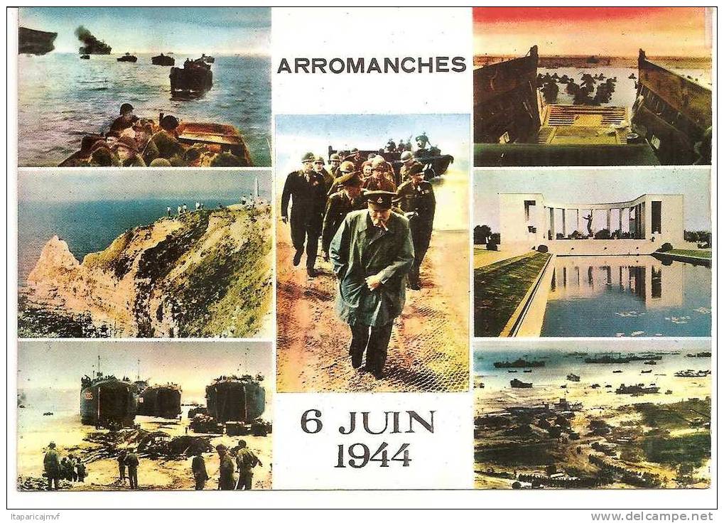 Calvados : ARROMANCHES    6  Juin   1944 - Arromanches