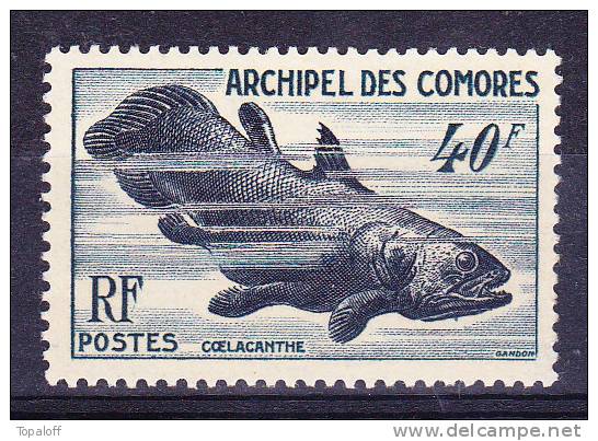 COMORES PA N°13 Charnières - Poste Aérienne