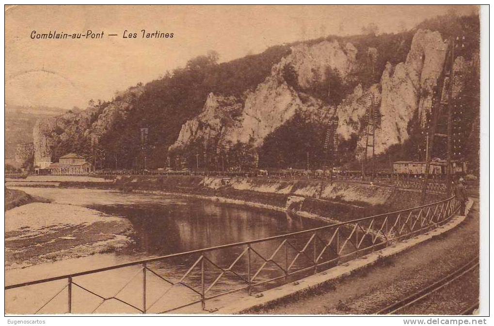 CPSM Comblain-au-Pont "Les Tartines" LEGIA Edit. Coulée Gillard  1931 - Comblain-au-Pont