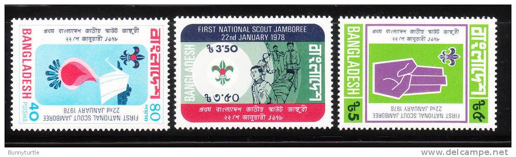 Bangladesh 1978 1st National Boy Scout Jamboree MNH - Bangladesch