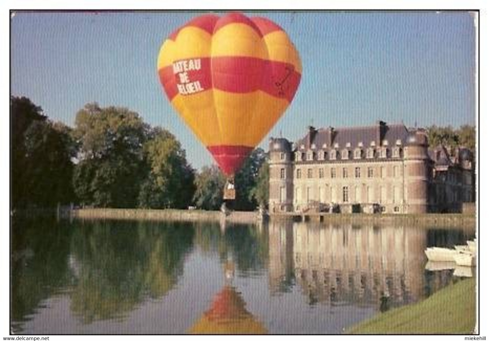 BELOEIL-CHATEAU-MONTGOLFIERE-voyage En Ballon - - Belöil