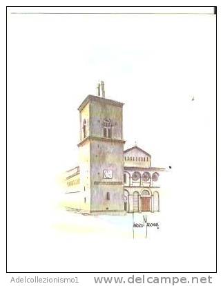 29736)cartolina Illustratoria Benevento - Il Duomo Con 0.45€ + Annullo - Benevento