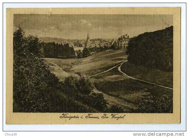 006512  -  Köningstein I. Taunus, Im Woogtal - Koenigstein