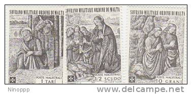 SMOM-1969 Christmas 47-49 Set MNH - Malte (Ordre De)