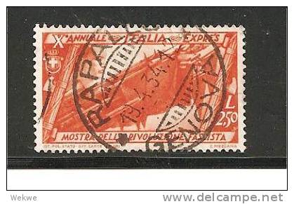 Ita Mi.Nr.434/  ITALIEN - Garibaldi 1932, Eilmarke O - Exprespost