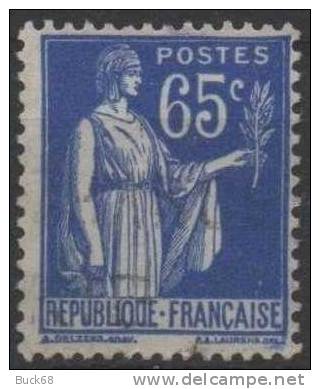 FRANCE 365 (o) Type Paix (1) - 1932-39 Peace