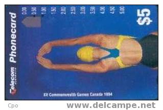 # AUSTRALIA 81 XV Commonwealth Games Canada 1994 - Swimming 5 Anritsu Tres Bon Etat - Australia